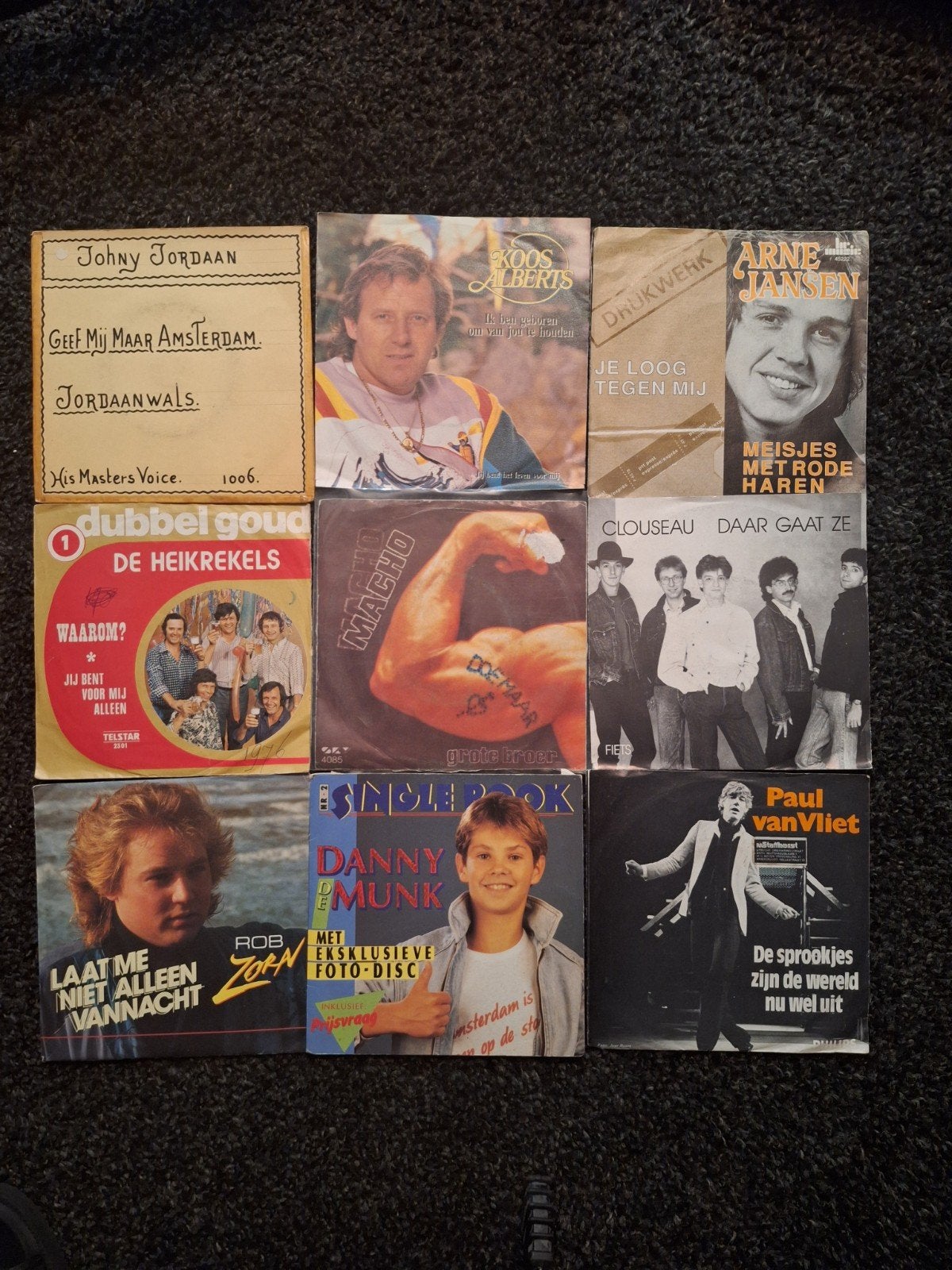 Partijtje piraten singles 7 inch vinyl nederlandstalig, Cd's en Dvd's, Gebruikt, 7 inch, Ophalen of Verzenden, Levenslied of Smartlap