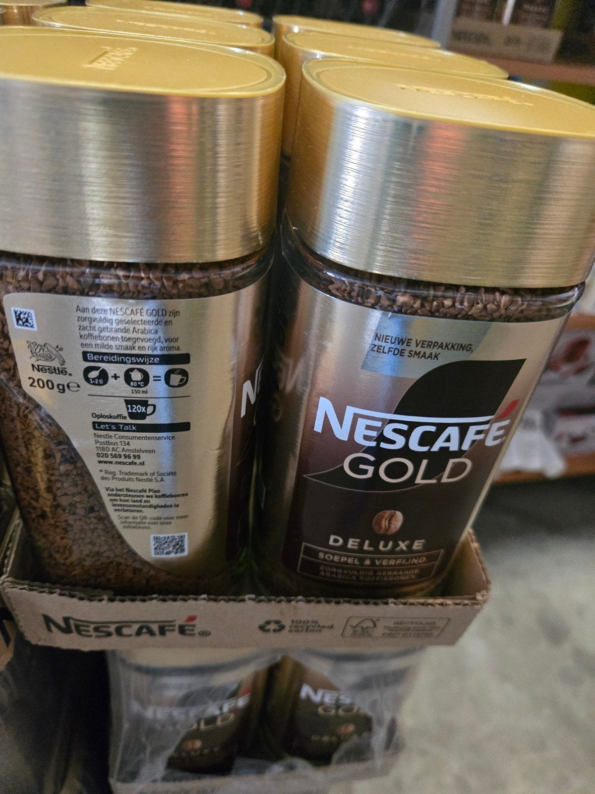 Oploskoffie Nescafe gold, Diversen, Levensmiddelen, Ophalen