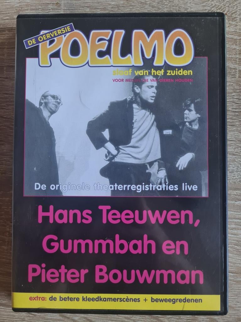 Poelmo: Slaaf van het Zuiden (Oerversie) Hans Teeuwen, Alle leeftijden, Ophalen, Zo goed als nieuw, Stand-up of Theatershow
