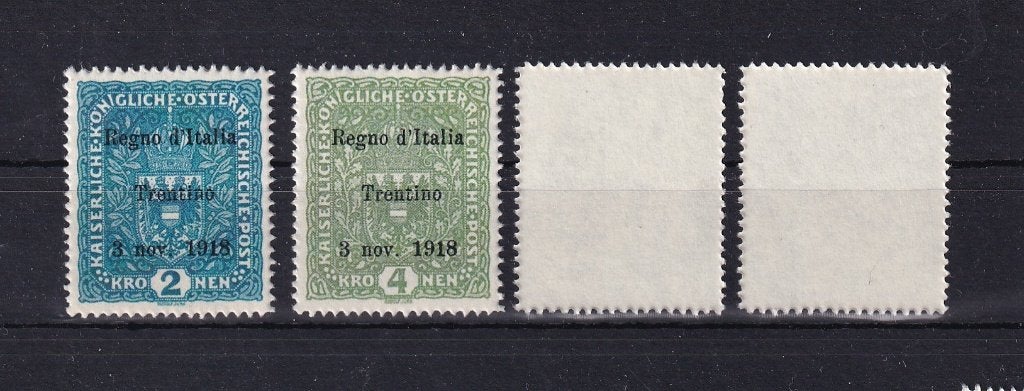 B129) 1918 Italie Trentino Mi 16/7 €2400 MNH geen garantie, Verzenden, Postfris