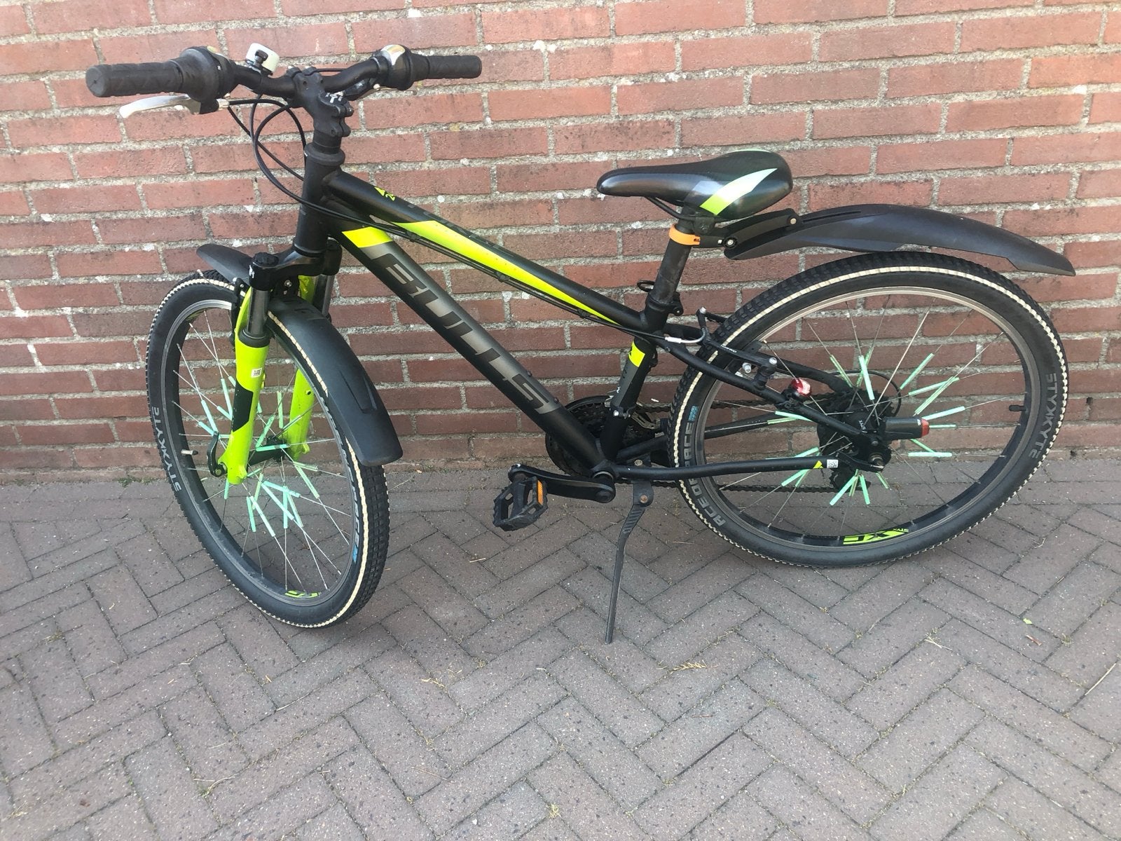 Bulls Tokee Race 24 inch kinderfiets met versnellingen, Gebruikt, Velgrem, Versnellingen, Minder dan 49 cm