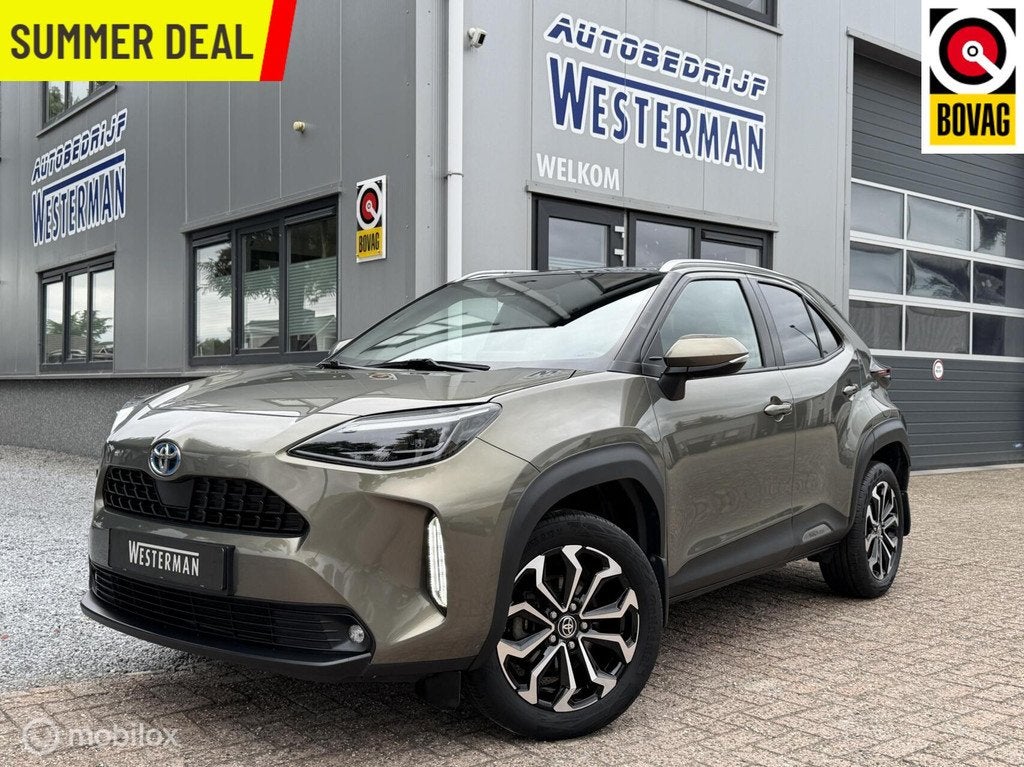 Toyota Yaris Cross 1.5 Hybrid Dynamic Clima Acc Pano Trekh., Stof, Gebruikt, Zwart, 116 pk