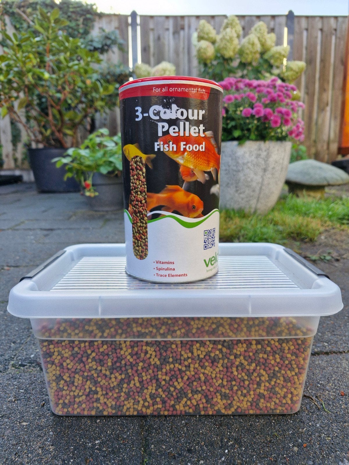 Vijvervisvoer Velda 3-Colour Pellet  – 1,9 kg