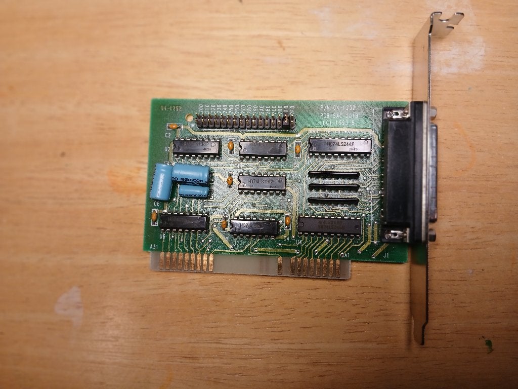 8bit ISA kaart, Computers en Software, Ophalen of Verzenden, Zo goed als nieuw