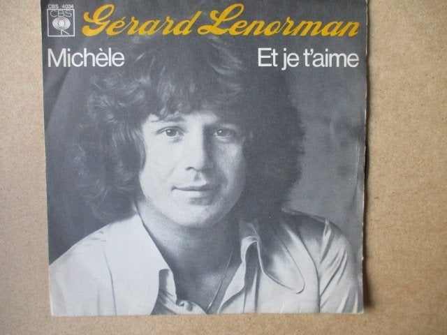 s3007 gerard lenorman - michele, Cd's en Dvd's, Ophalen, Gebruikt, Overige genres, 7 inch