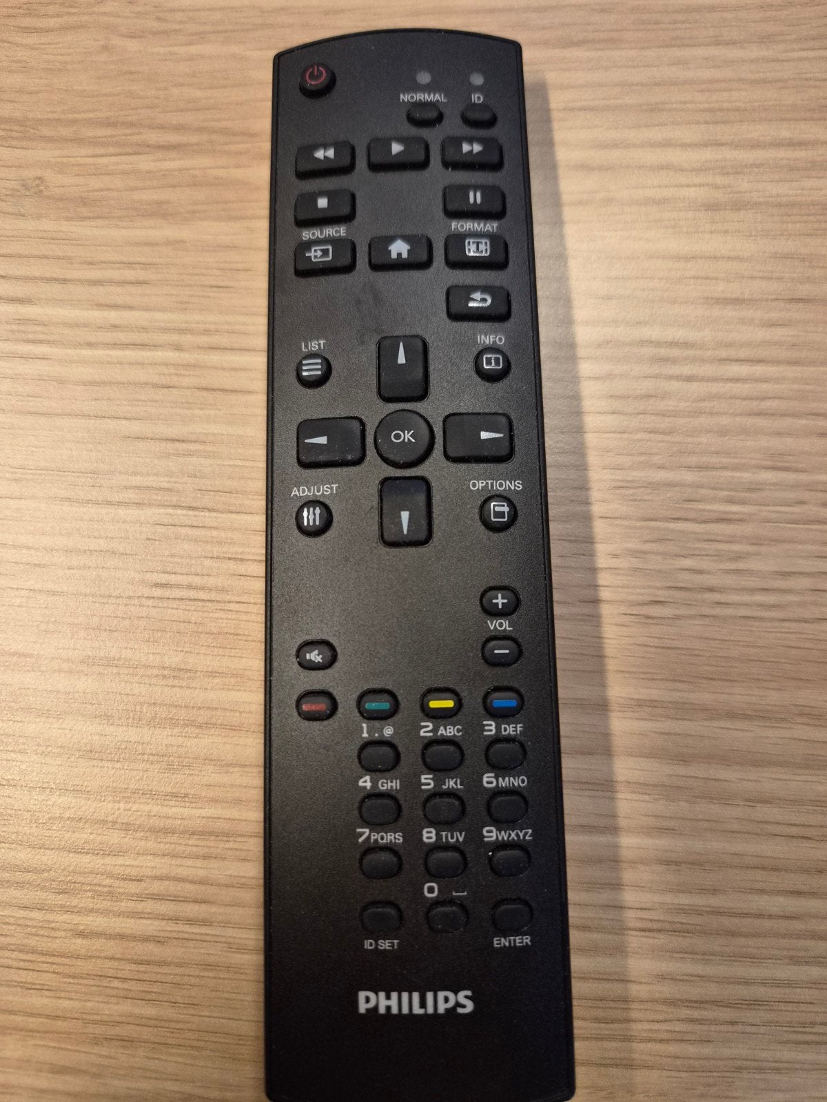 Philips afstandsbediening voor TV/Mediaspeler, Ophalen of Verzenden, Zo goed als nieuw, Origineel, Mediaspeler