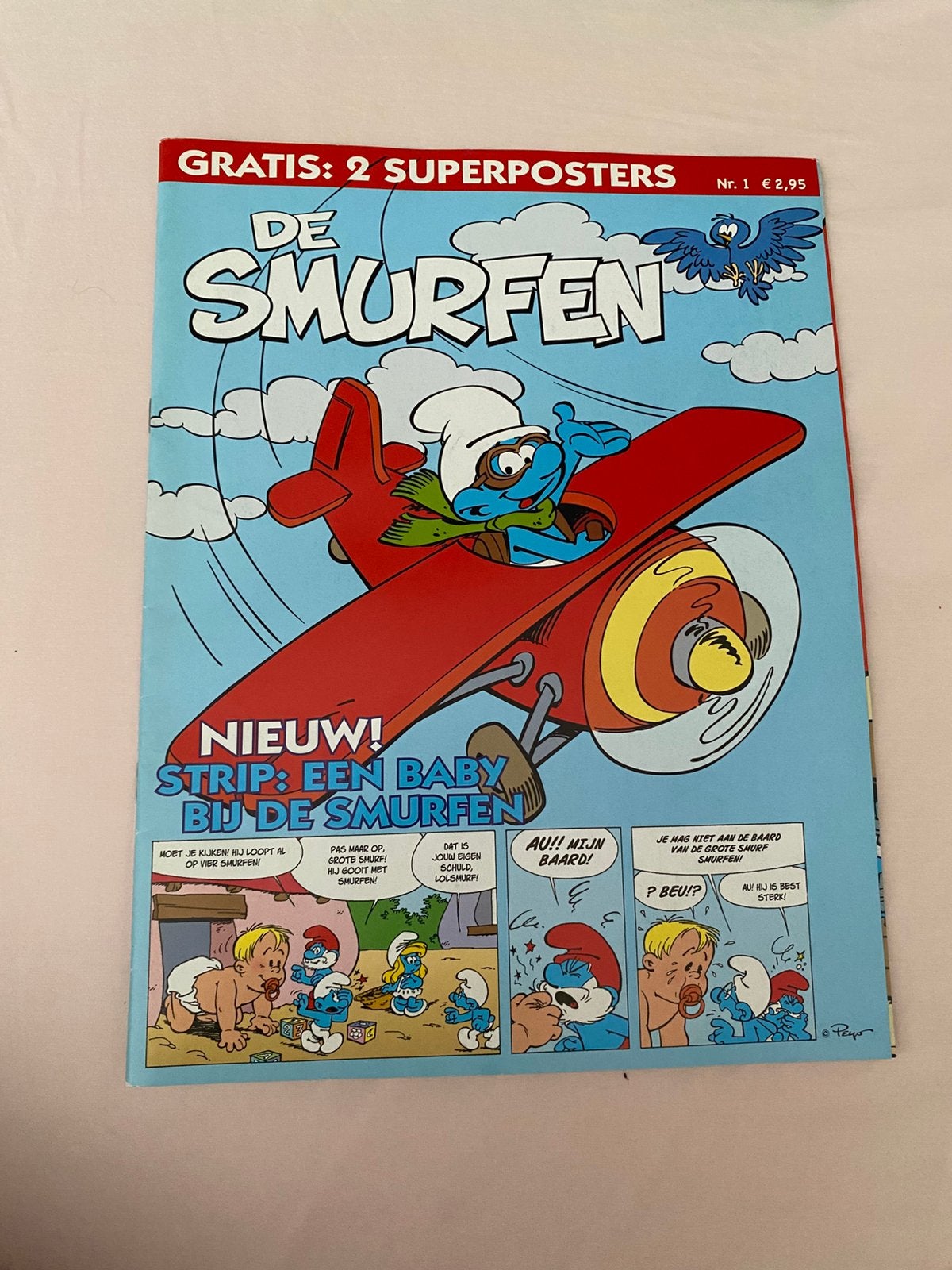 Smurfen tijdschrift, Verzamelen, Ophalen of Verzenden, Gebruikt