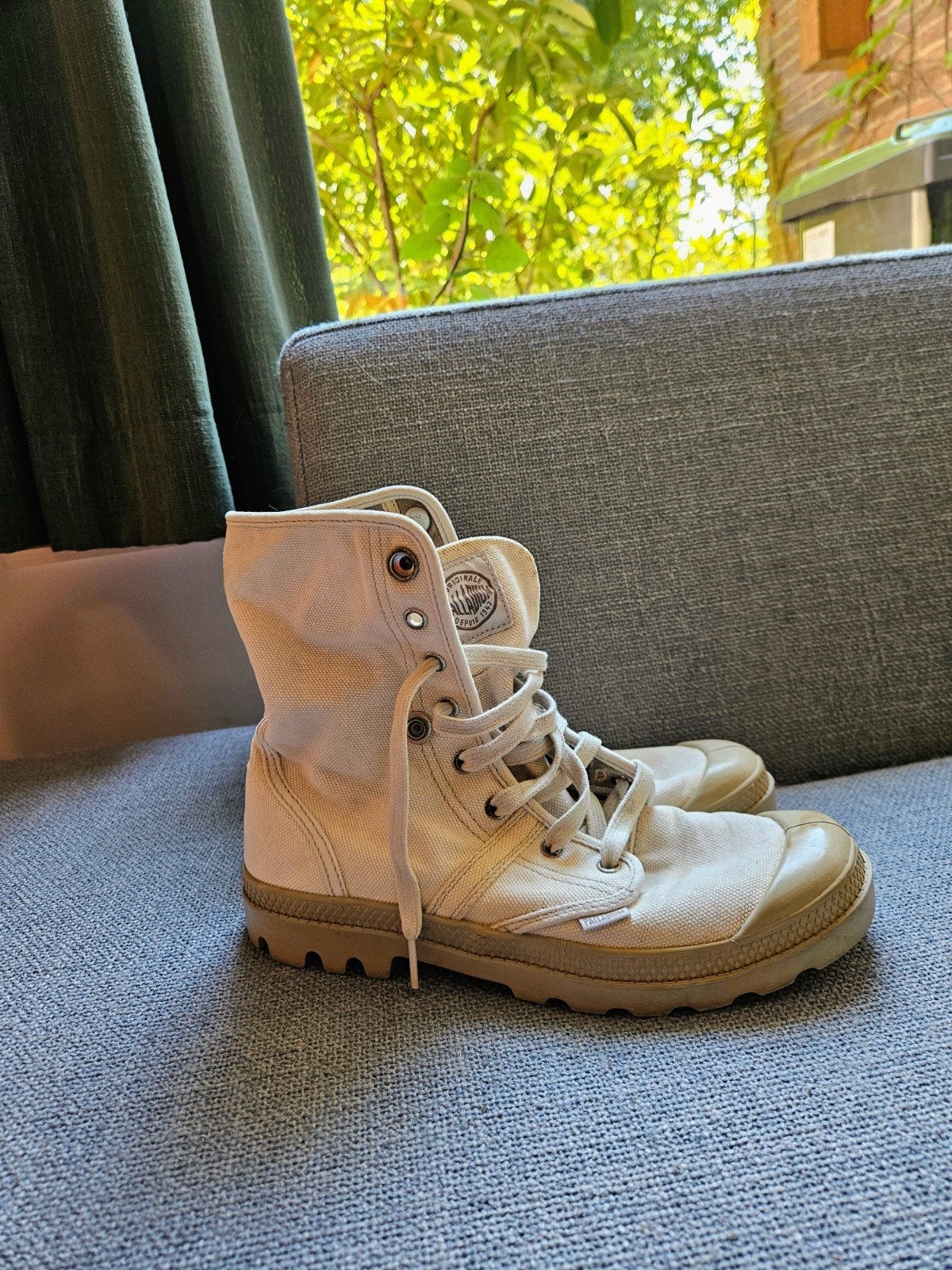 Palladium BAGGY schoen, maat 41, Sahara / Safari, Ophalen, Beige, Palladium, Sneakers of Gympen