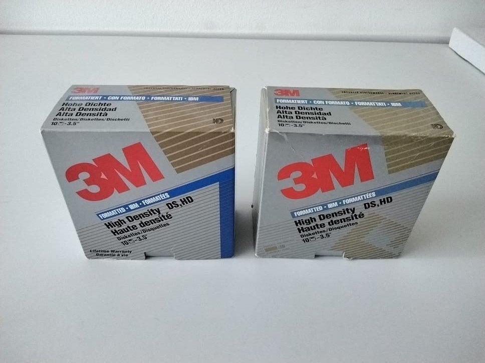 20 stuks 1,44 mb diskettes van 3M, Ophalen of Verzenden