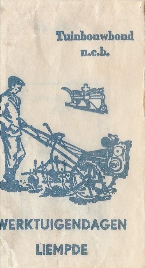 werktuigendagen Liempde - tuinbouwbond n.c.b. ploeg boer, Ophalen of Verzenden