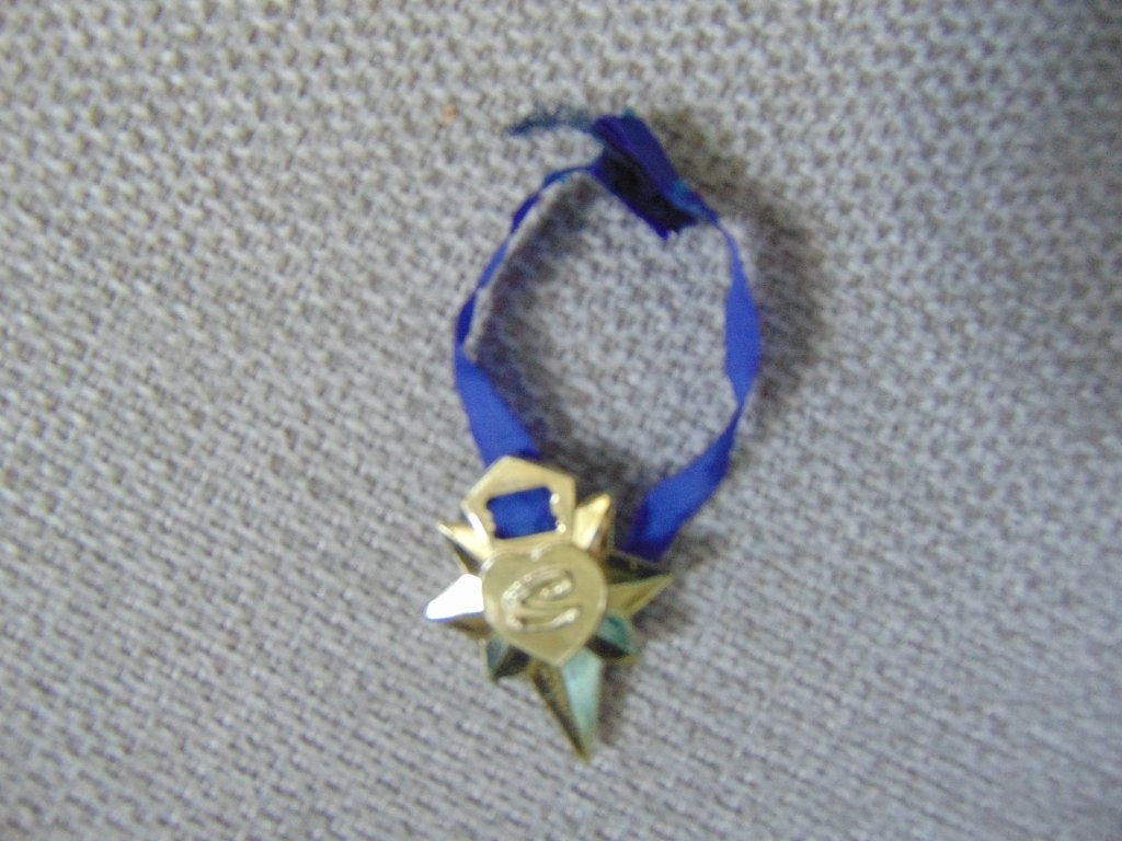 Sindy Schaats medailon Superstar Sindy, Verzamelen, Ophalen of Verzenden, Gebruikt, Accessoires