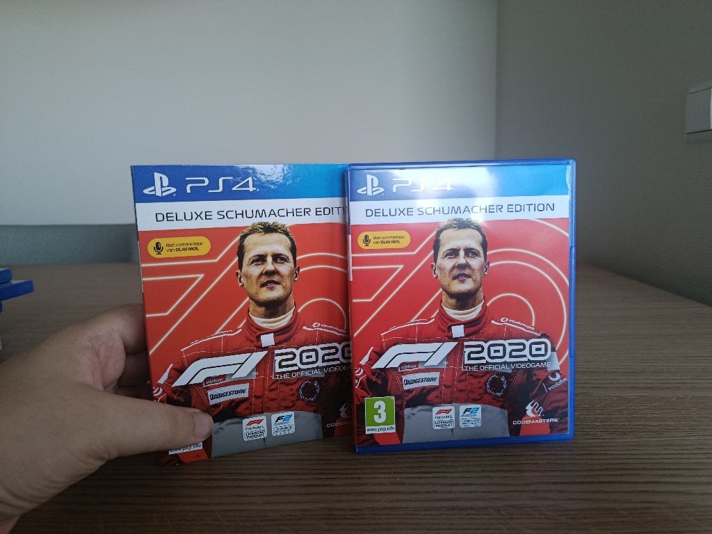 F1 2020 Deluxe Schumacher Edition PS4 - Racegame, Gebruikt, Racen en Vliegen, 2 spelers, Ophalen of Verzenden