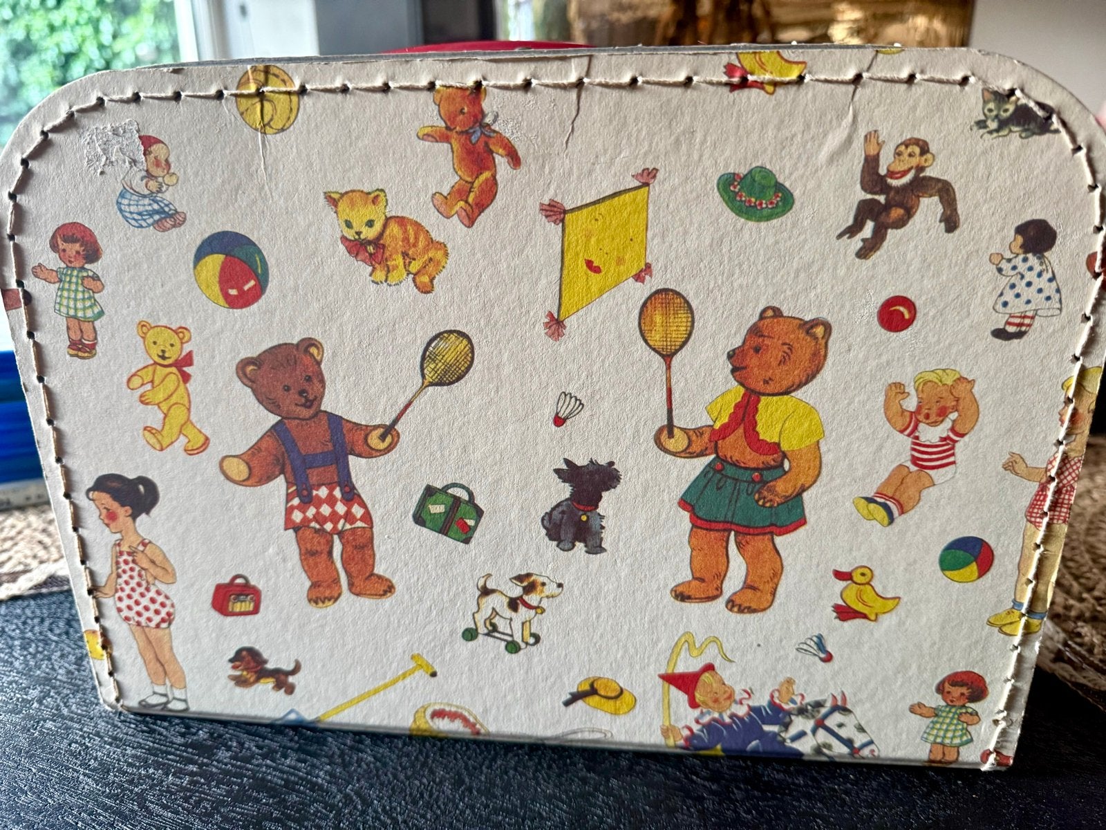 Vintage Kinderkoffertje, Kinderen en Baby's, Ophalen of Verzenden, Zo goed als nieuw, Jongen of Meisje