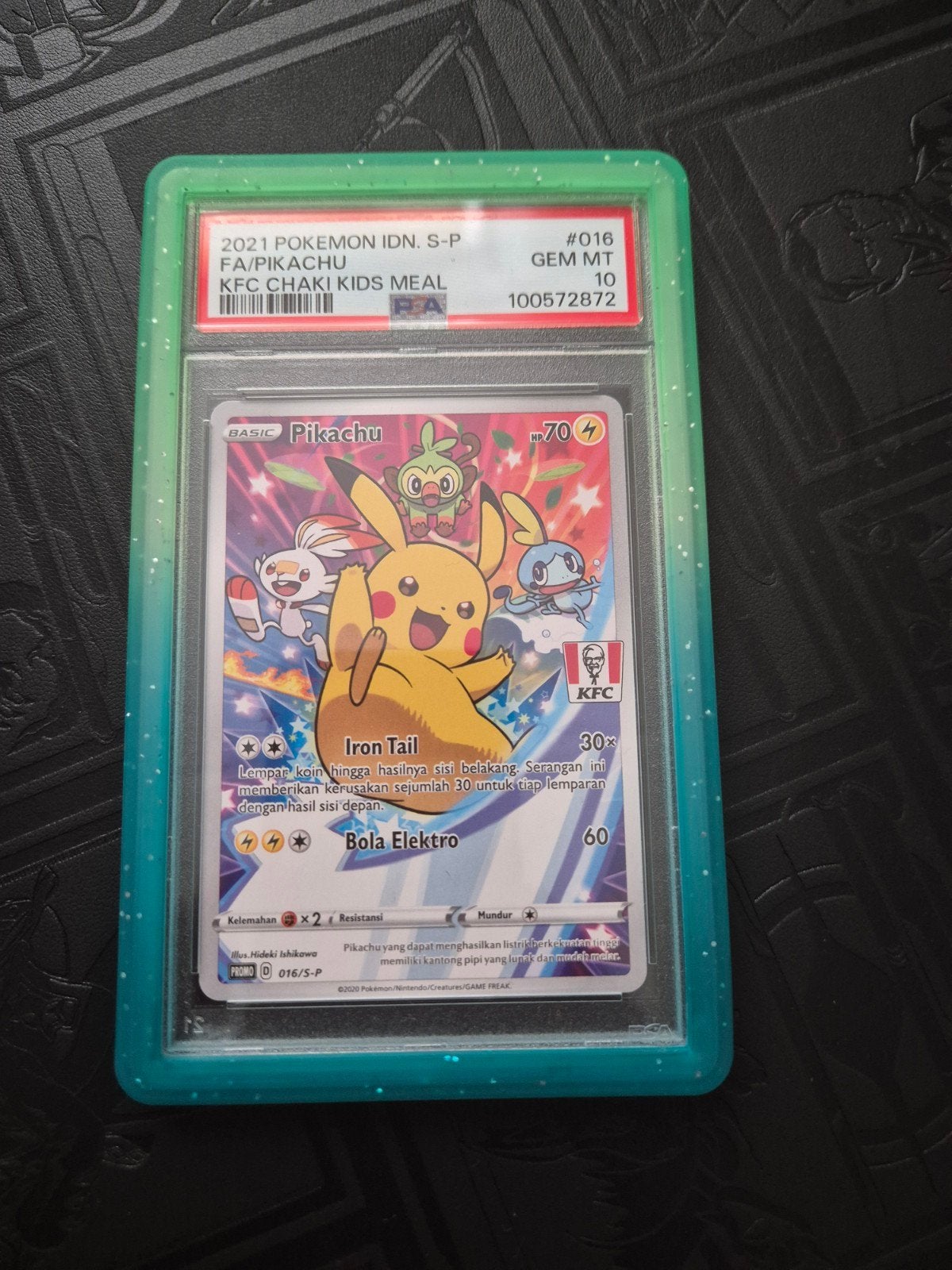 Pikachu KFC Promo Kaart PSA 10 GEM MT - 2021 Pokemon, Hobby en Vrije tijd, Ophalen of Verzenden