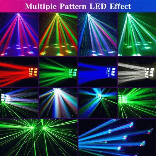 DJLicht 2 in 1 Derby met groene lasers 30W en stroboscoop, Geluidgestuurd, ., Nieuw, Ophalen of Verzenden