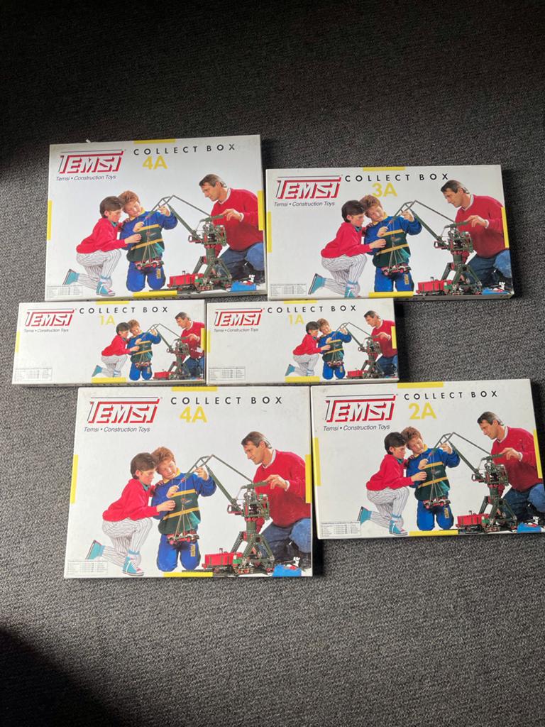 Temsi mecano, Verzamelen, Speelgoed, Ophalen of Verzenden, Zo goed als nieuw