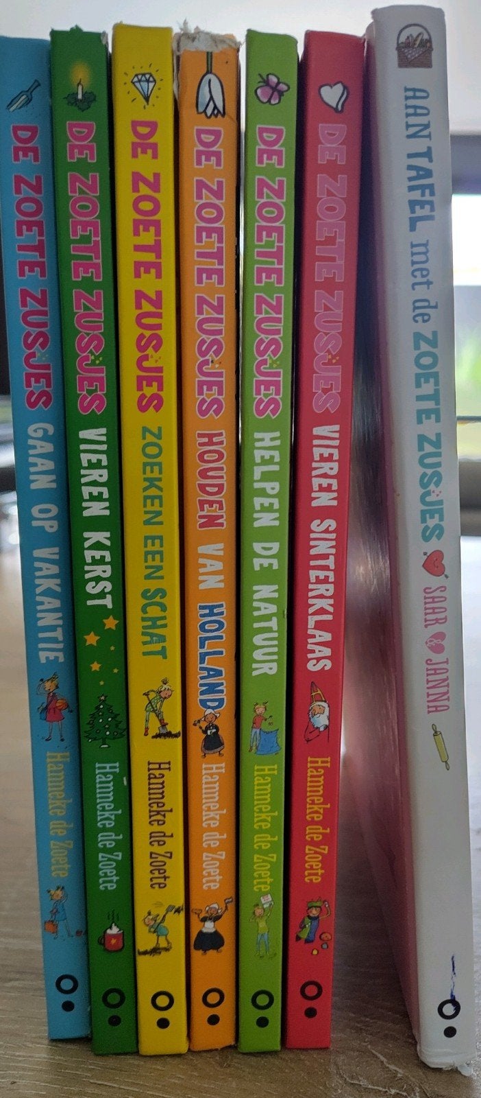 De Zoete Zusjes boeken - 7 delen, Ophalen of Verzenden, Gelezen, Hanneke de Zoete, Fictie algemeen