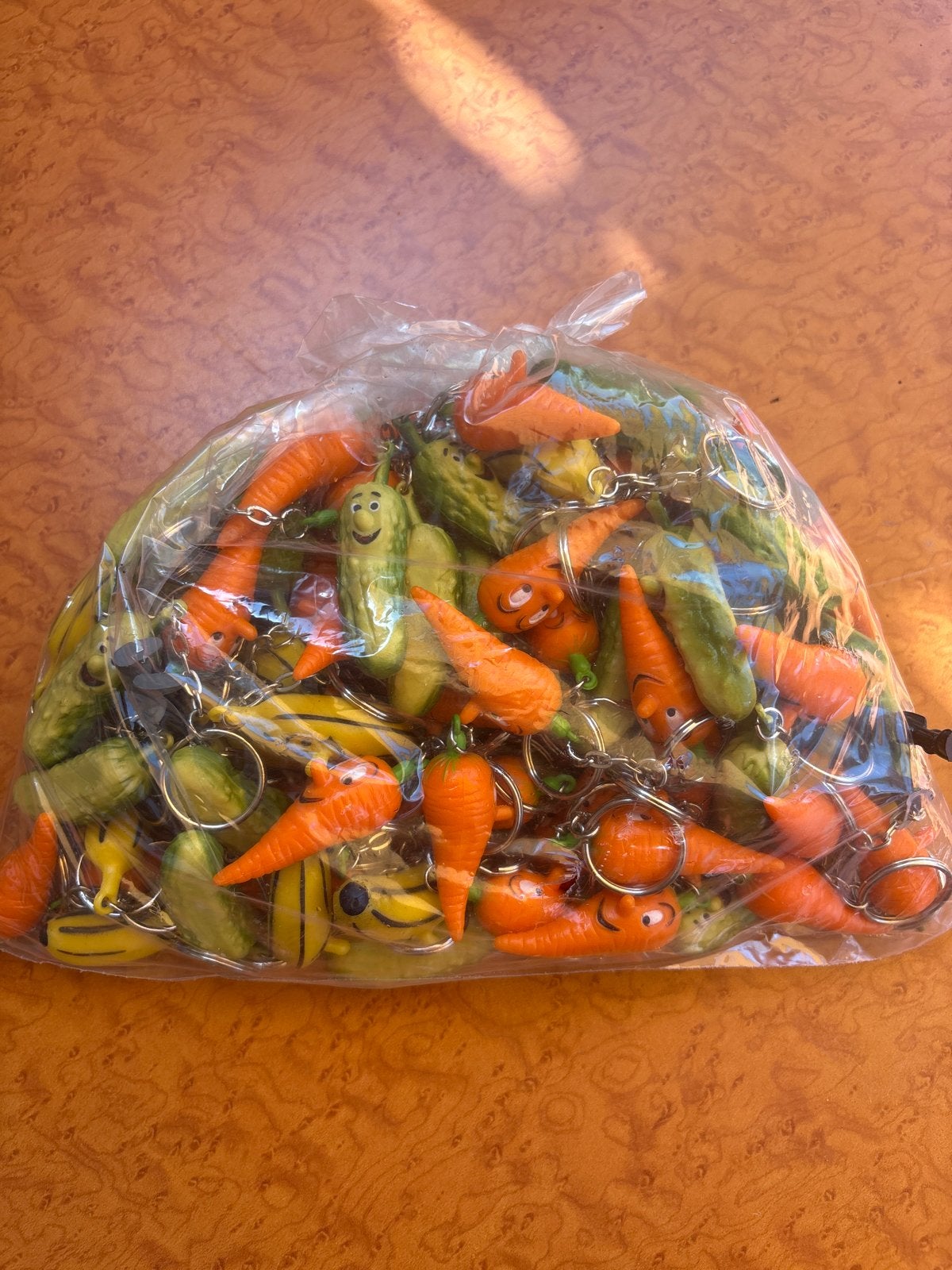 Leuke Sleutelhangers: Groenten en Fruit, Ophalen of Verzenden, Nieuw, Overige typen