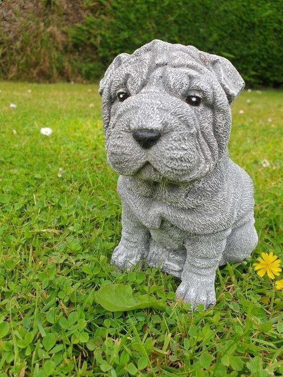 puppy , shar-pei , tuinbeeld, Ophalen of Verzenden, Atw, Atw, Nieuw