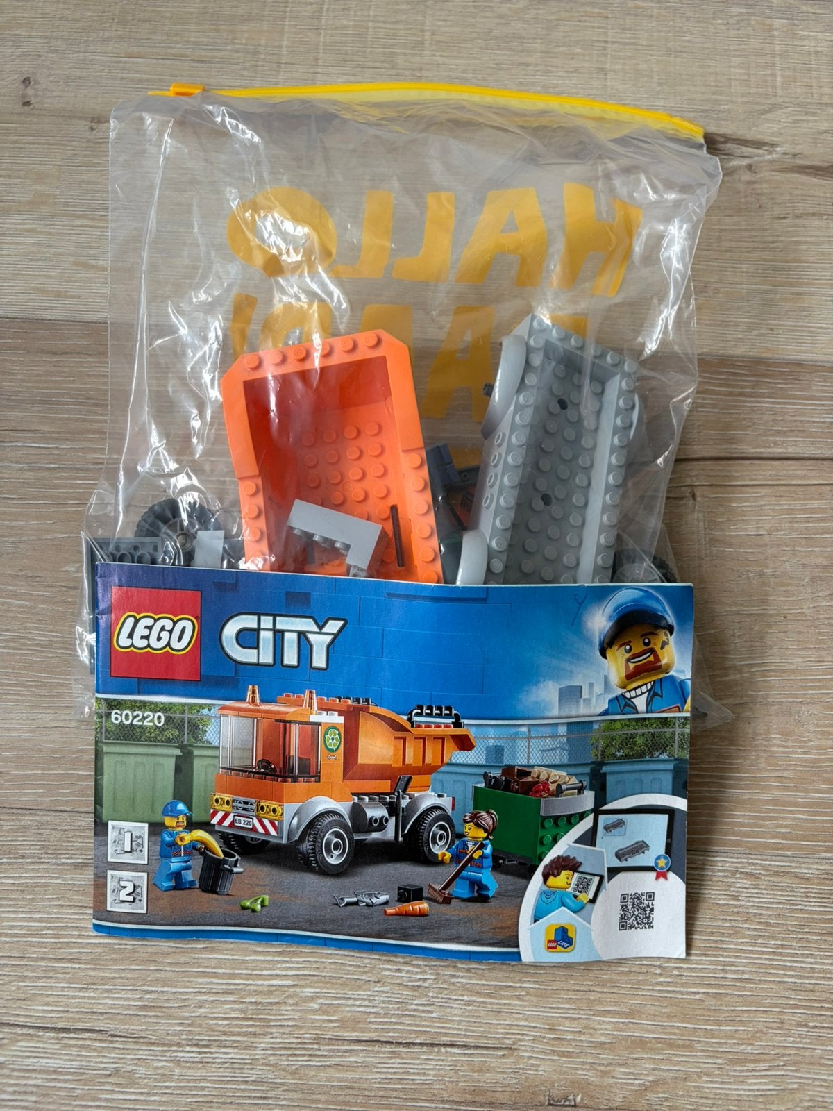 Lego City Vuilniswagen 60220, Ophalen of Verzenden, Zo goed als nieuw