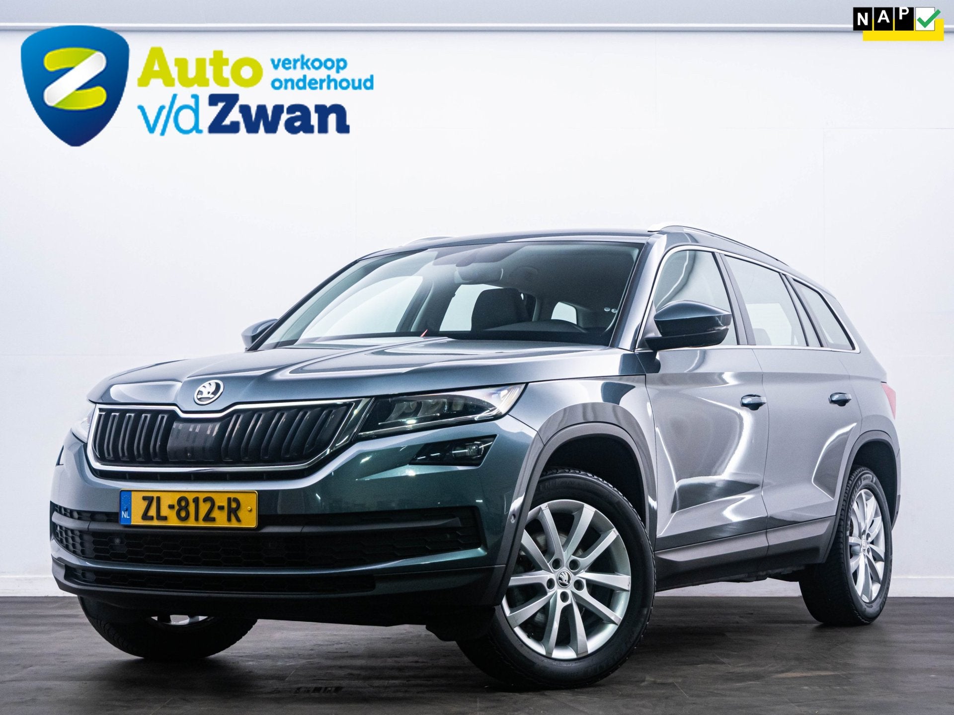 Skoda Kodiaq 1.5 TSI Style Business NL-Auto|Trekhaak|ACC|PDC, Auto's, 4 cilinders, 150 pk, Bedrijf, 1482 kg