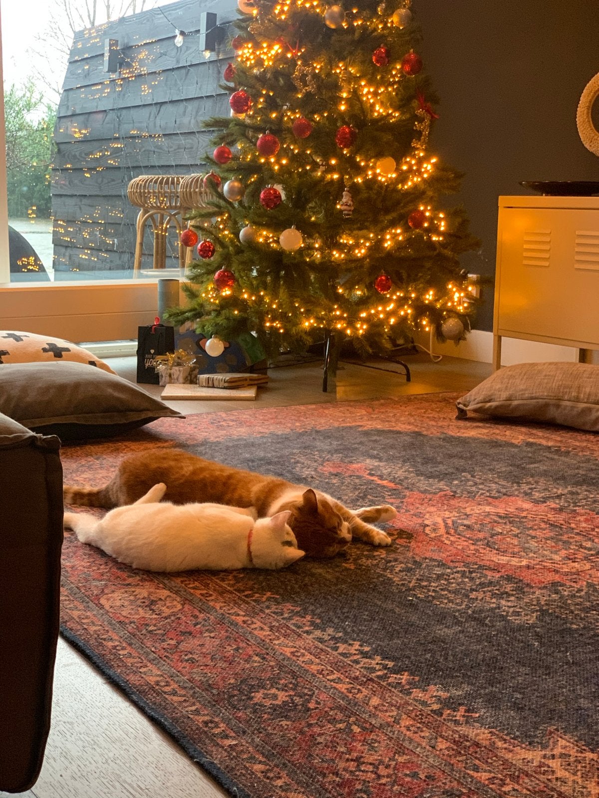 Kerstboom, Ophalen of Verzenden, Zo goed als nieuw