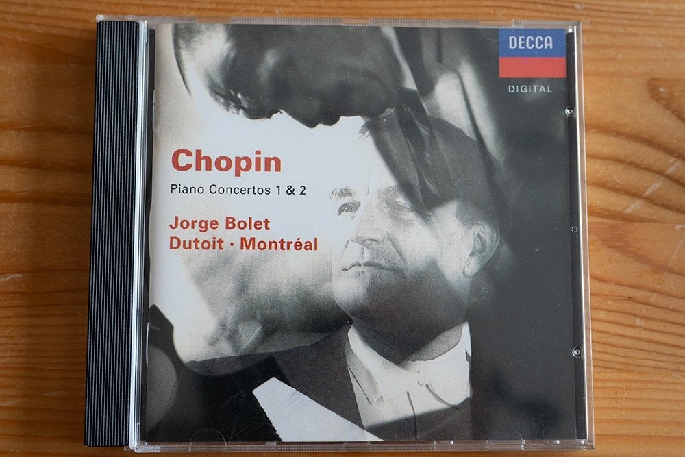 Cd Chopin Piano Concertos 1 & 2 Jorge Bolet, Chopin, Overige typen, Ophalen of Verzenden, Zo goed als nieuw