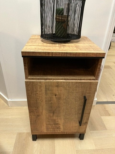 Nieuw: Klein kastje kleur mango van 379.- voor 150.-, Huis en Inrichting, Ophalen, Nieuw, Minder dan 45 cm, 70 cm of meer