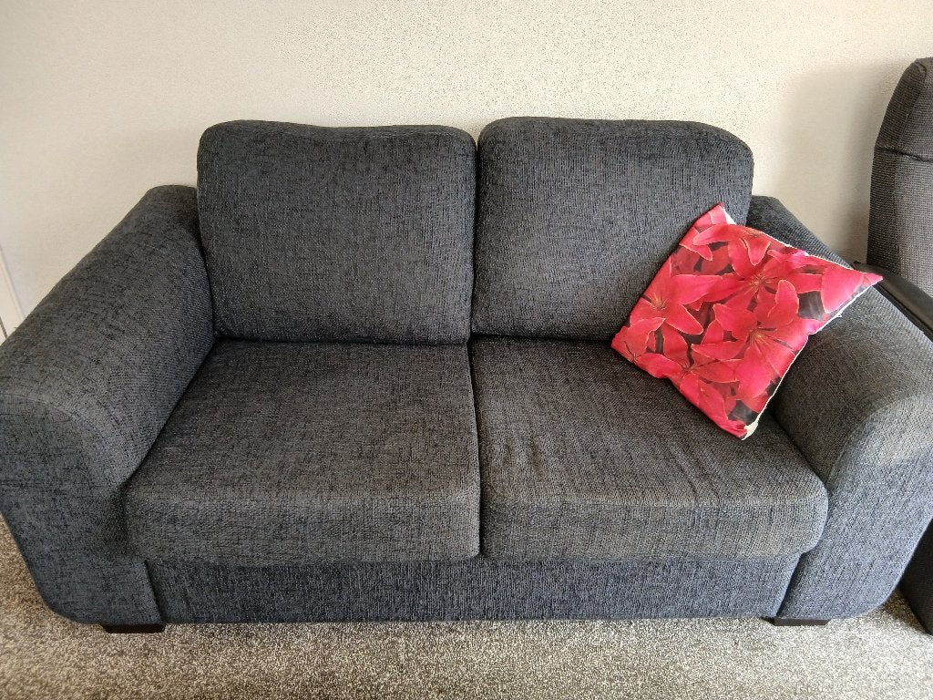2 zitsbank met 2 stoelen, Ophalen, 150 tot 200 cm, Tweepersoons, 75 tot 100 cm