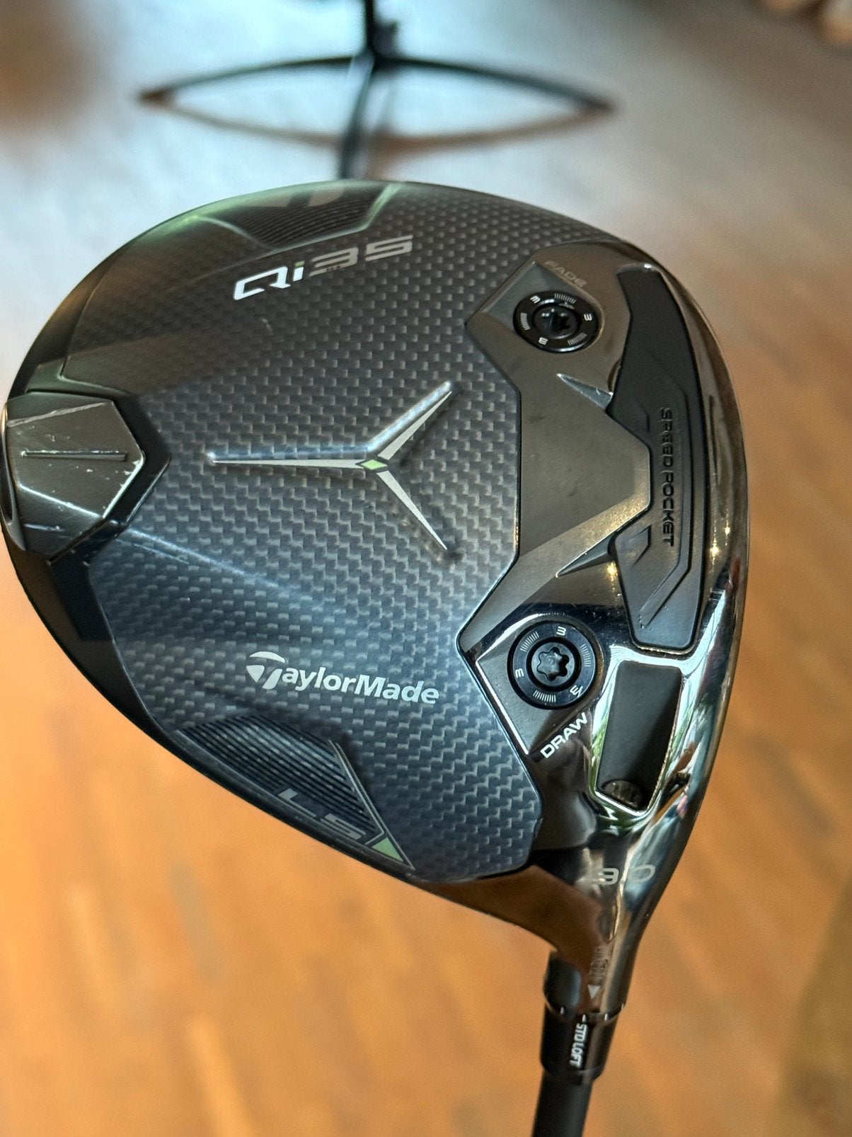 TaylorMade Qi35 LS  9 grade driver, Ophalen of Verzenden, Zo goed als nieuw, Club