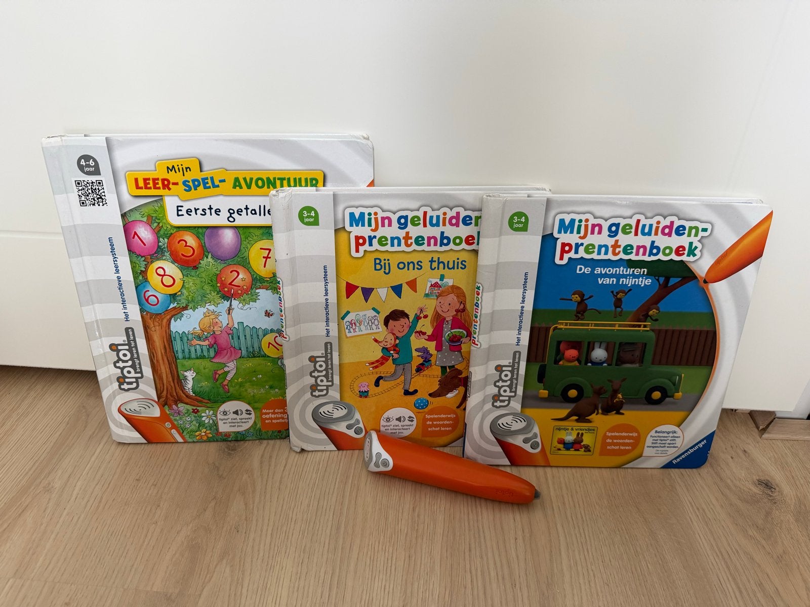 Tiptoi 3 boeken en pen, Ophalen of Verzenden, Gebruikt, Taal en Lezen, Met geluid
