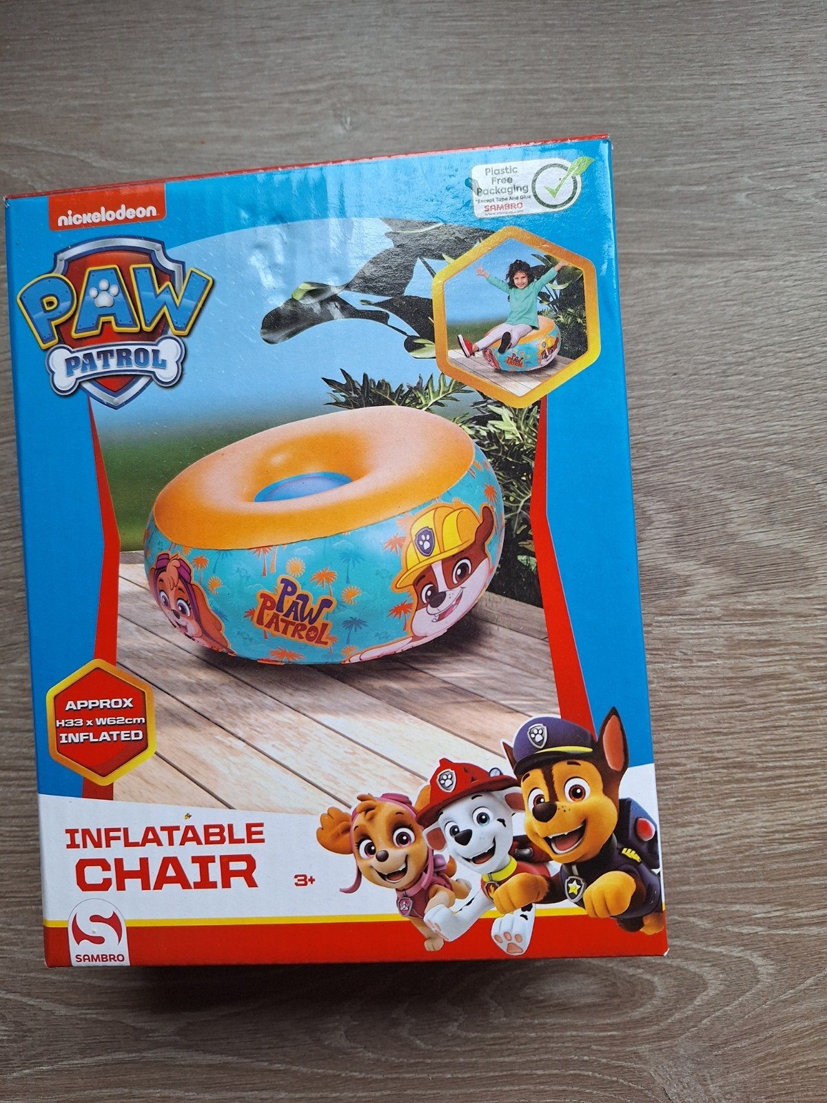 Paw Patrol Opblaasbare Stoel - Nieuw in doos!, Ophalen of Verzenden, Nieuw
