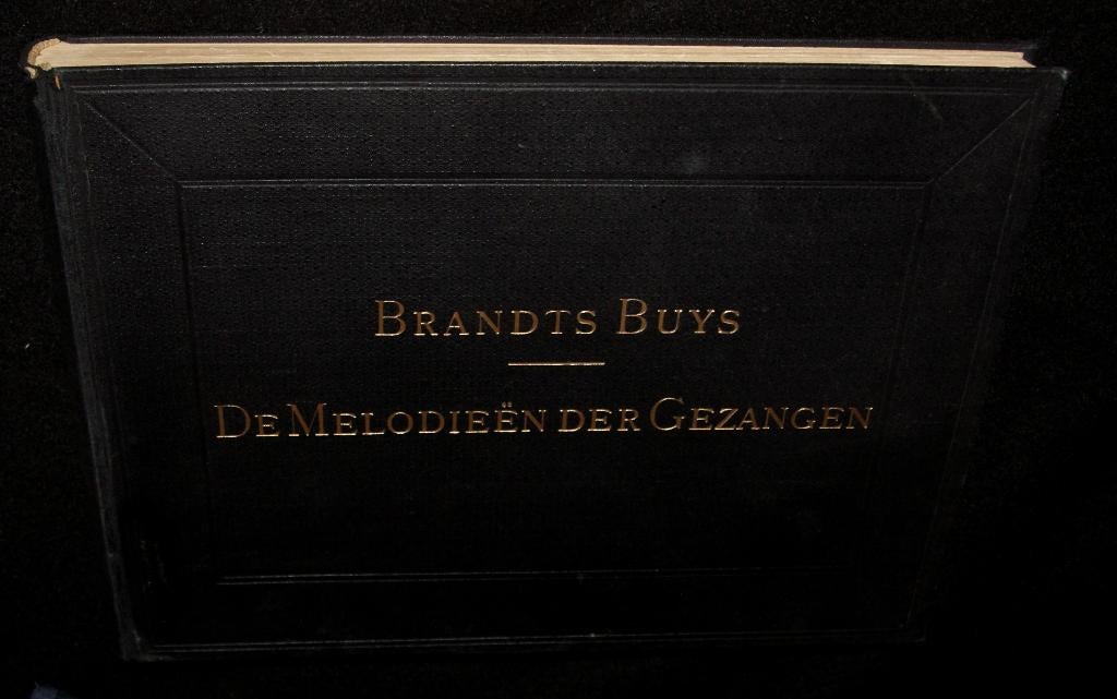 Brandts Buys - De Melodieen Der Evangelische Gezangen, Orgel, Gebruikt, Ophalen of Verzenden, Religie en Gospel