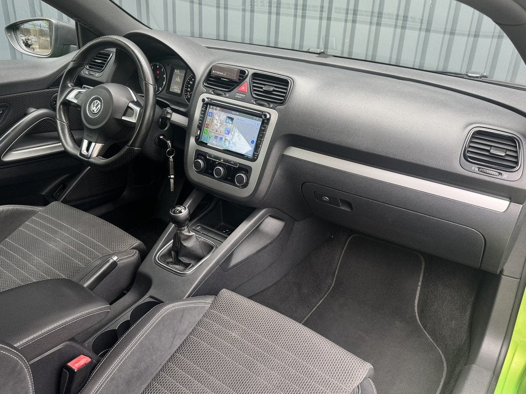 Volkswagen Scirocco 1.4 TSI Highline Plus Panoramadak, Onder, Auto's, Voorwielaandrijving, Gebruikt, Zwart, 4 cilinders