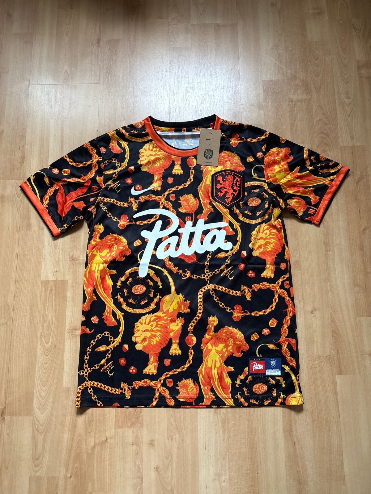 Patta x Nike x KNVB Leeuwen van Oranje voetbalshirt, Ophalen of Verzenden, Nieuw, Maat 48/50 (M), Zwart