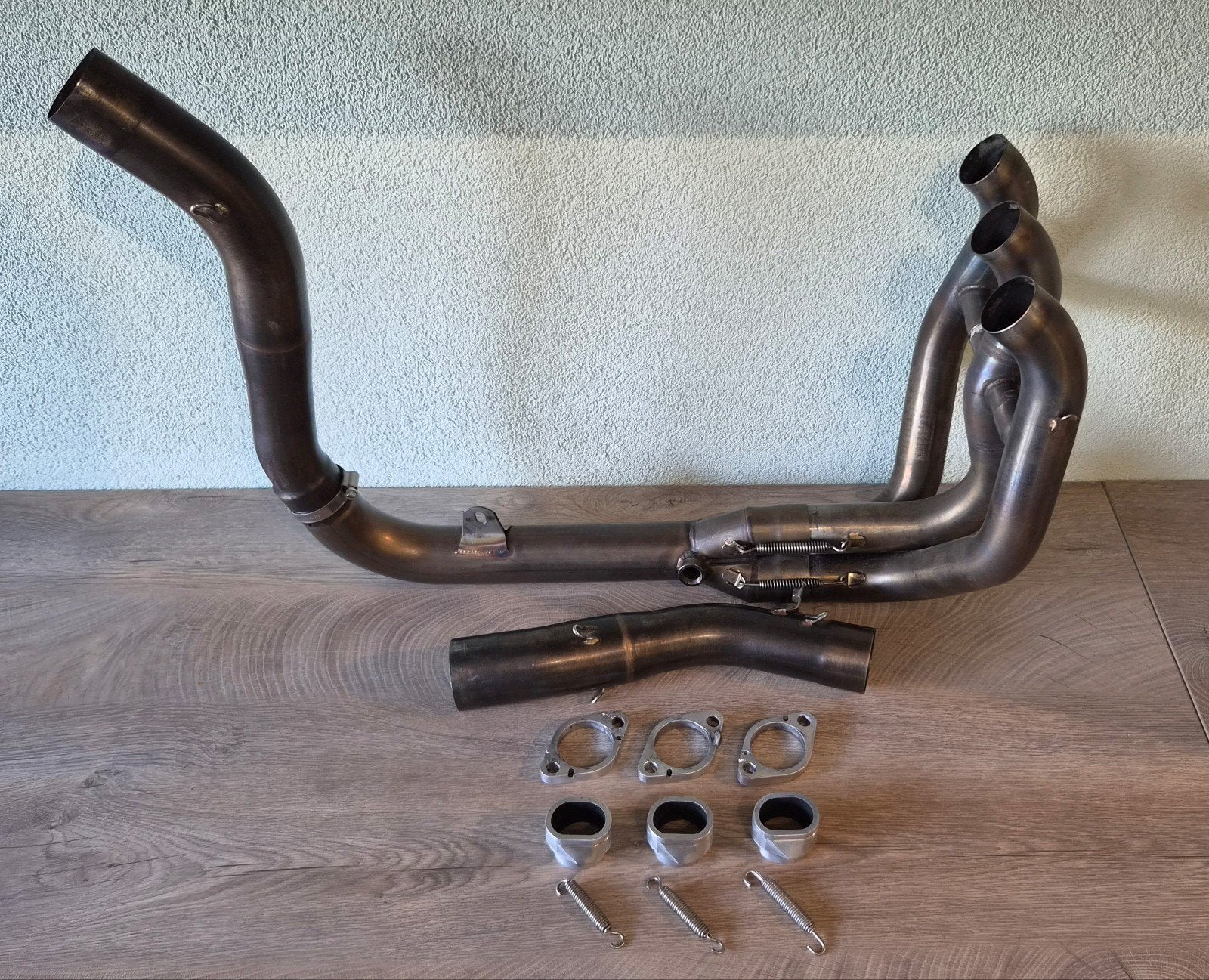 Triumph Daytona 675 06-12  race uitlaatsysteem, Ophalen of Verzenden
