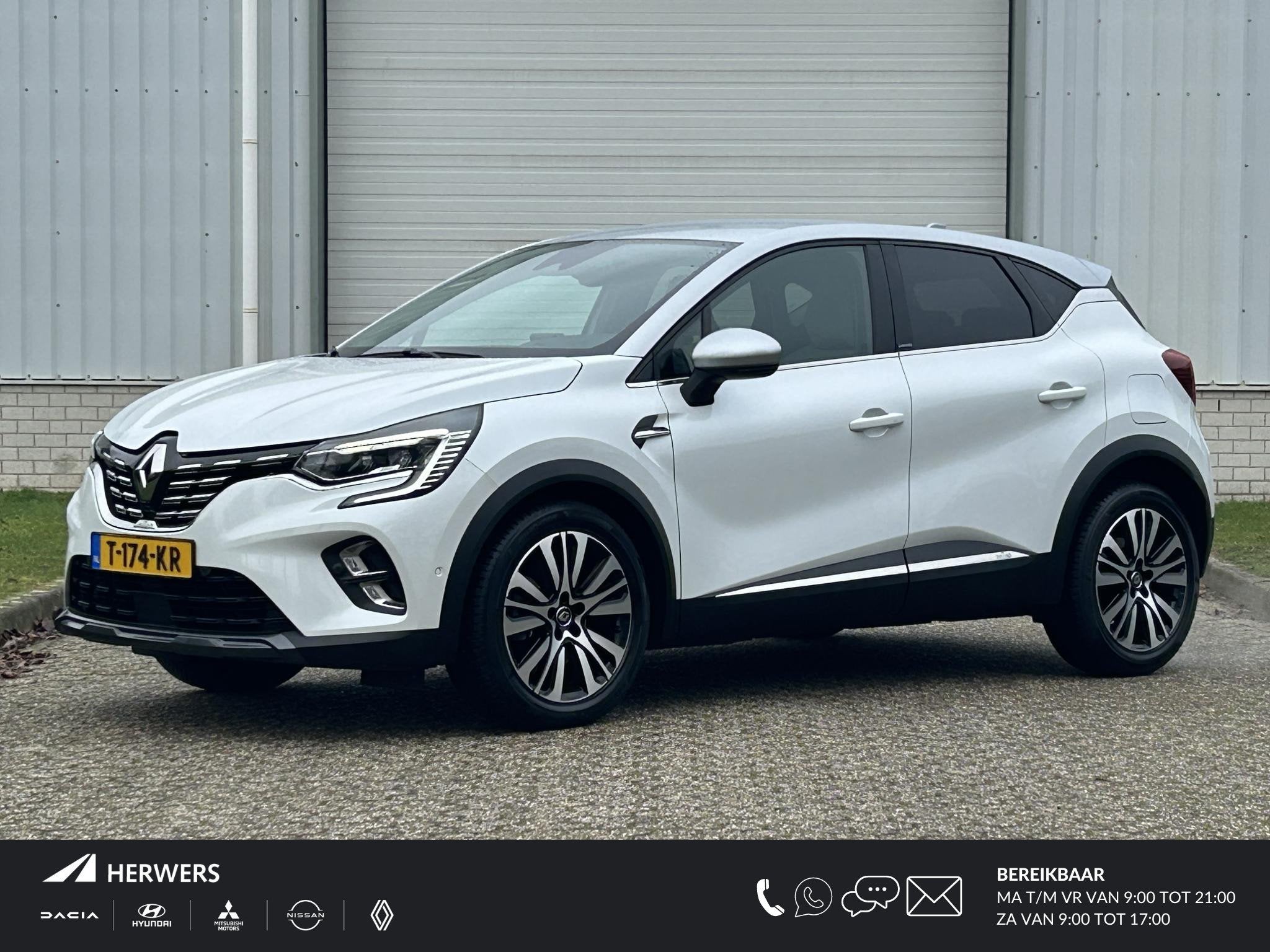 Renault Captur 1.6 E-Tech Plug-in Hybrid 160PK Initiale Pari, Auto's, Renault, Bedrijf, Te koop, Captur, ABS, Achteruitrijcamera