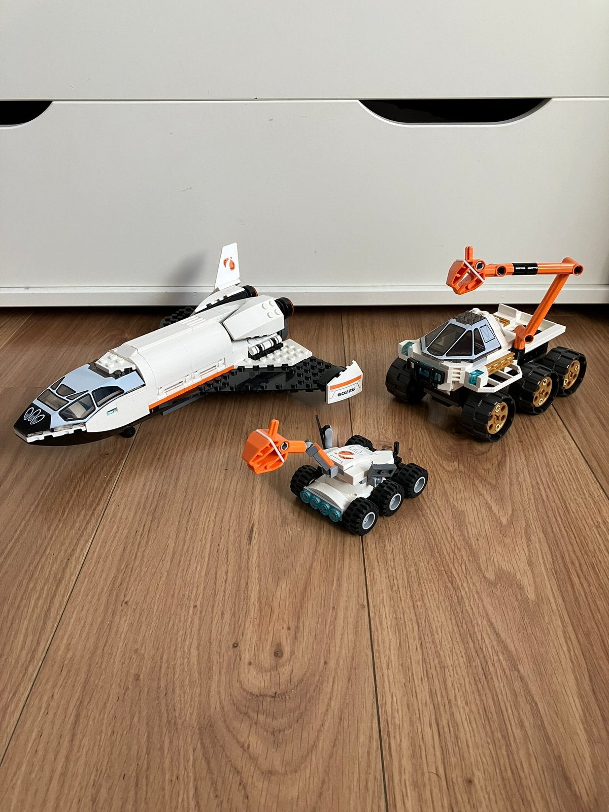 Lego city ruimteset, Ophalen, Zo goed als nieuw