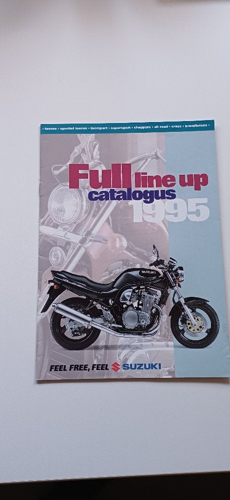 Suzuki Jaarfolder 1995, Ophalen of Verzenden, Suzuki