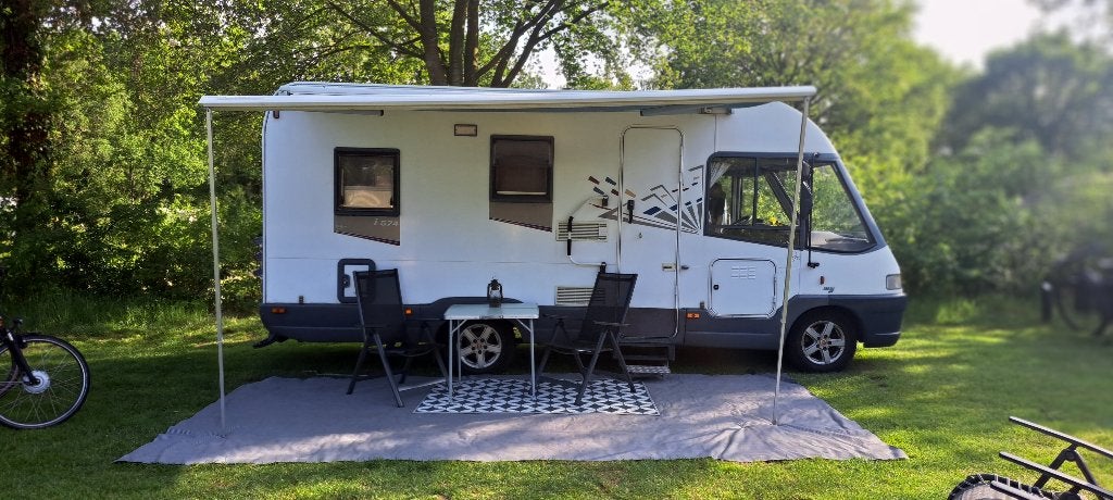 Fiat Ducato Burstner i574 2.5, Caravans en Kamperen, Integraal, Gaslek-detector, Ringverwarming, Fiat