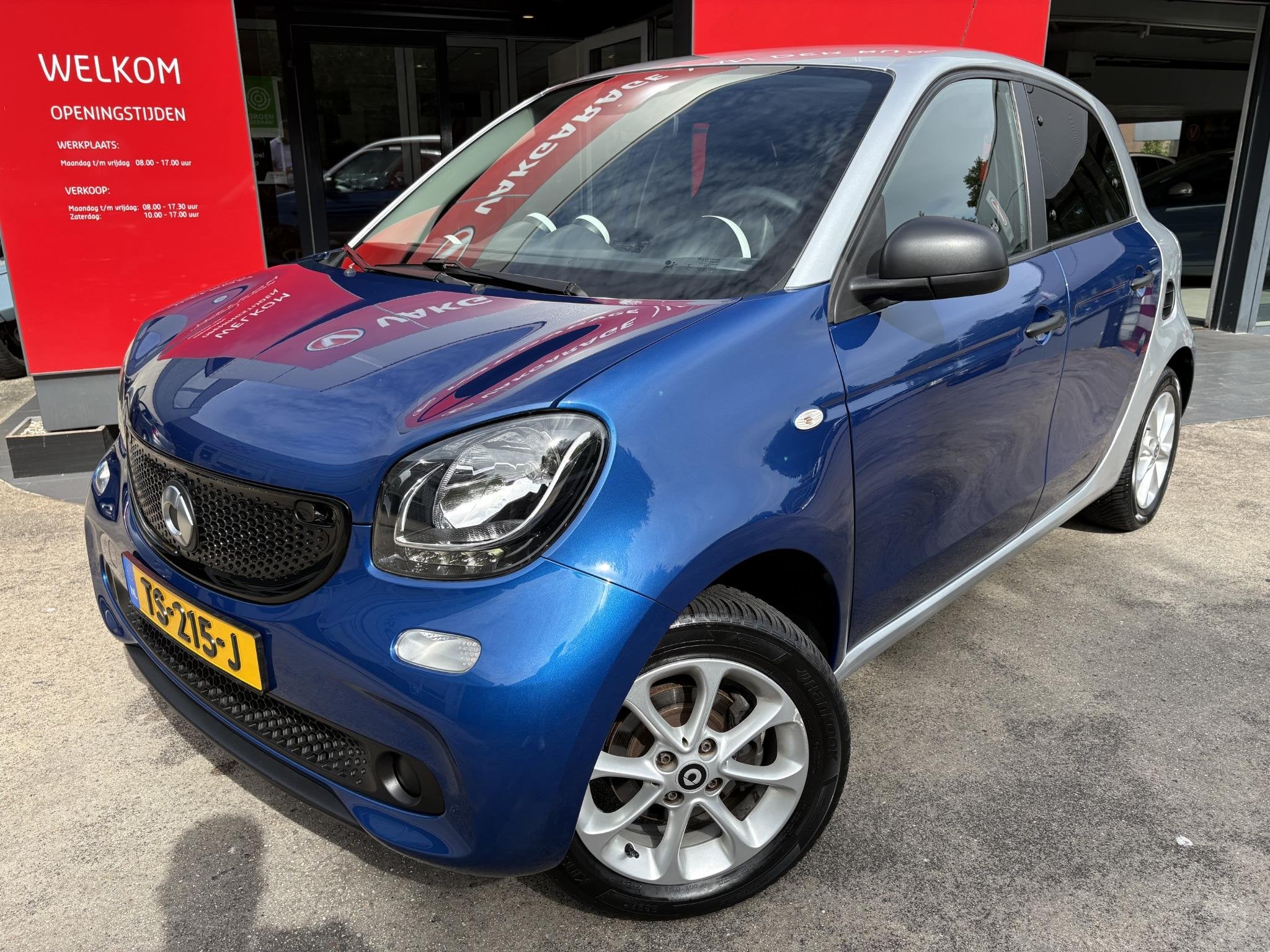 Smart Forfour 1.0 Business Solution Automaat RIJKLAAR, Automaat, 12 maanden, Gebruikt, 905 kg