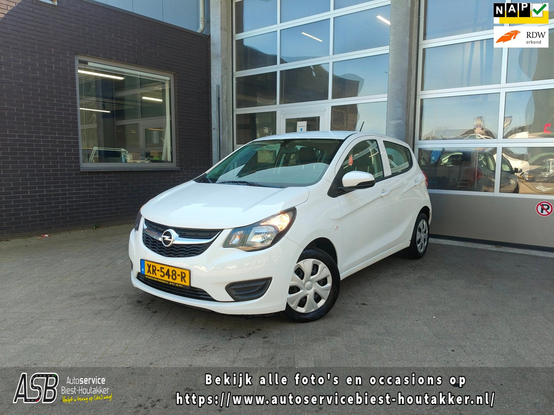 Opel KARL 1.0 ecoFLEX Edition 5-deurs | Airco | Cruise Contr, 839 kg, Gebruikt, Euro 6, Wit