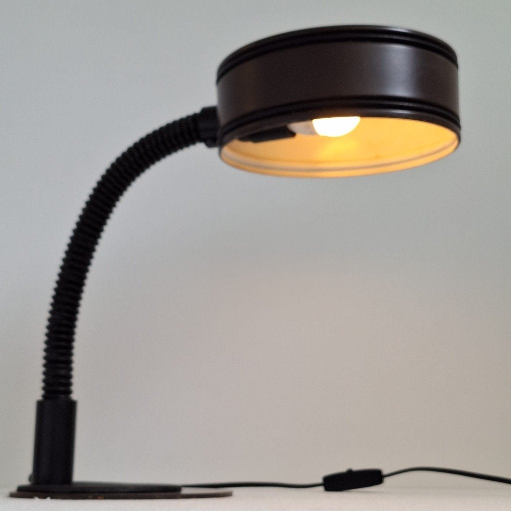 Vintage Belgian swan-neck desk lamp by Massive Lighting, Antiek en Kunst, Ophalen of Verzenden