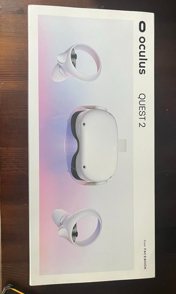 Oculus Quest 2, Spelcomputers en Games, Virtual Reality, Pc, VR-bril, Ophalen of Verzenden, Zo goed als nieuw