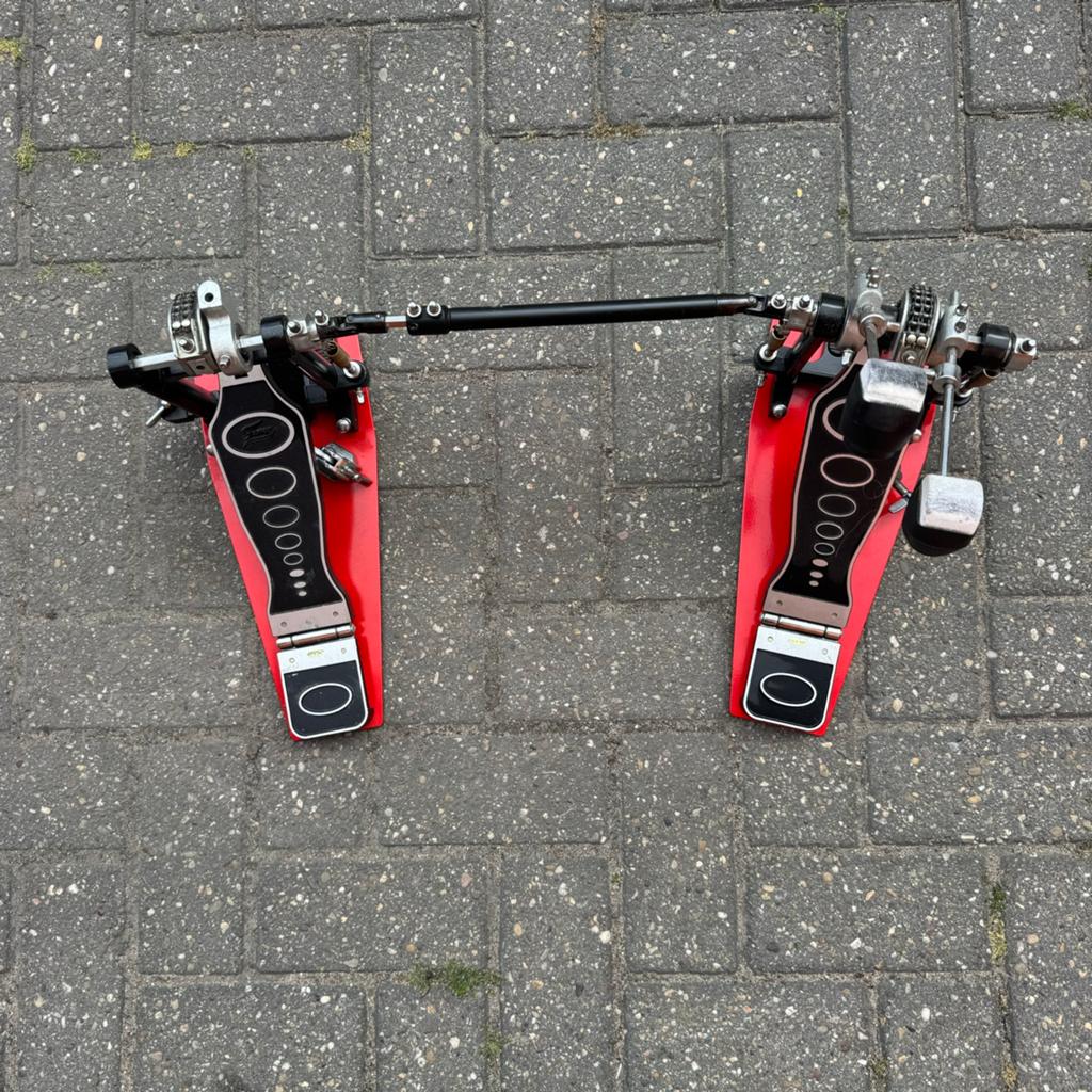 Fame Dubbel Bas pedaal double bass pedal, Ophalen of Verzenden, Zo goed als nieuw, Drums of Percussie