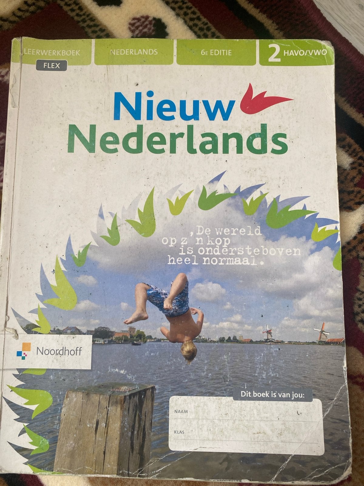 Nieuw Nederlands 2 HAVO/VWO Leerwerkboek 6e editie, Boeken, Schoolboeken, Ophalen of Verzenden, Gelezen, HAVO, Nederlands