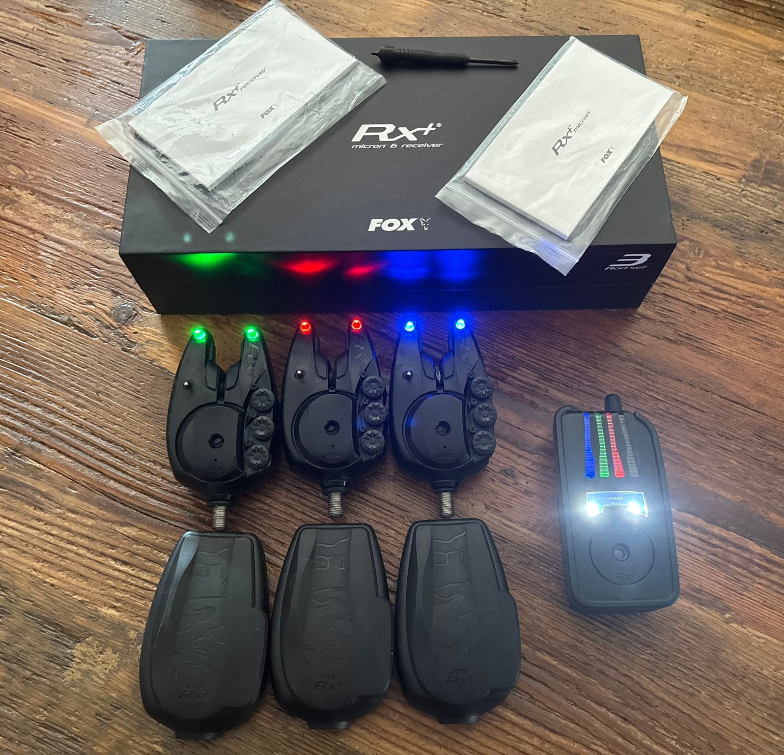 Fox RX+ 3+1 set, Watersport en Boten, Verzenden, Zo goed als nieuw, Overige typen