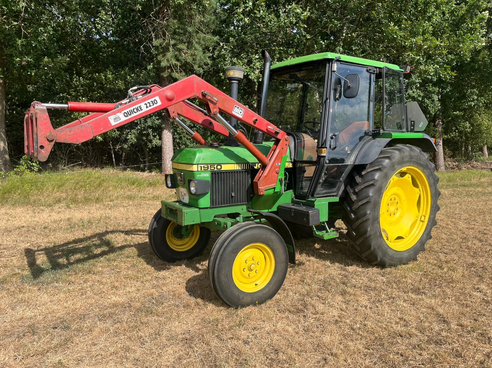 John Deere 1950 voorlader. John Deere 1630 als nieuw, Ophalen, Gebruikt, Tot 80 Pk, John Deere