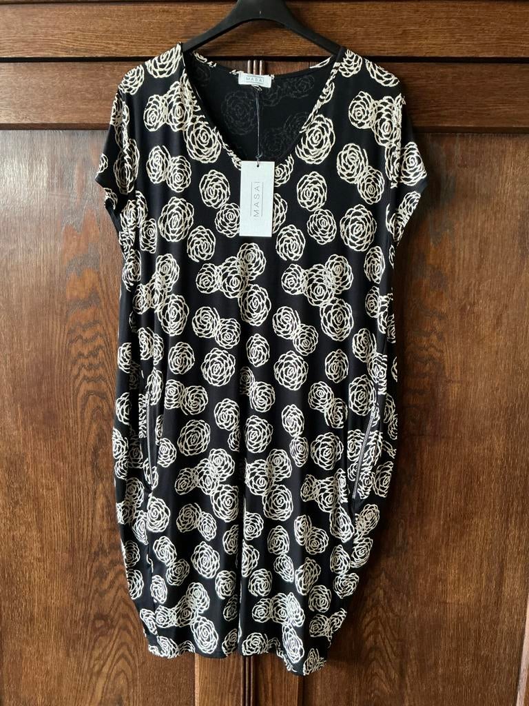 MASAI ❤️ prachtige nieuwe jurk/tuniek - Maat XXL, MASAI, Zwart, Maat 46/48 (XL) of groter, Onbekend