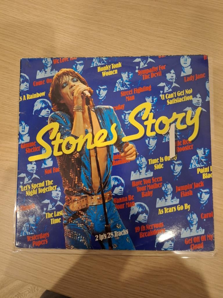 The Rolling Stones - Stones Story 1 (2 LP's), Cd's en Dvd's, Vinyl | Rock, Ophalen of Verzenden, Gebruikt, 12 inch, Rock-'n-Roll